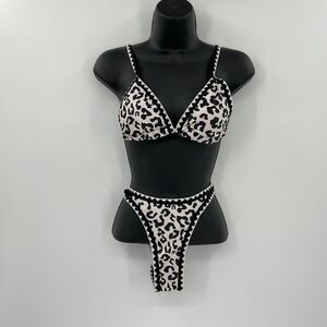 Womens Two Piece Bathing Suit Size‎ Small  (#1007)